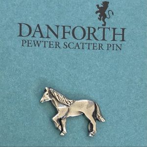 Pewter Horse Scatter Pin